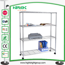 Light Duty Chrome Plated Wire Storage Display Racks